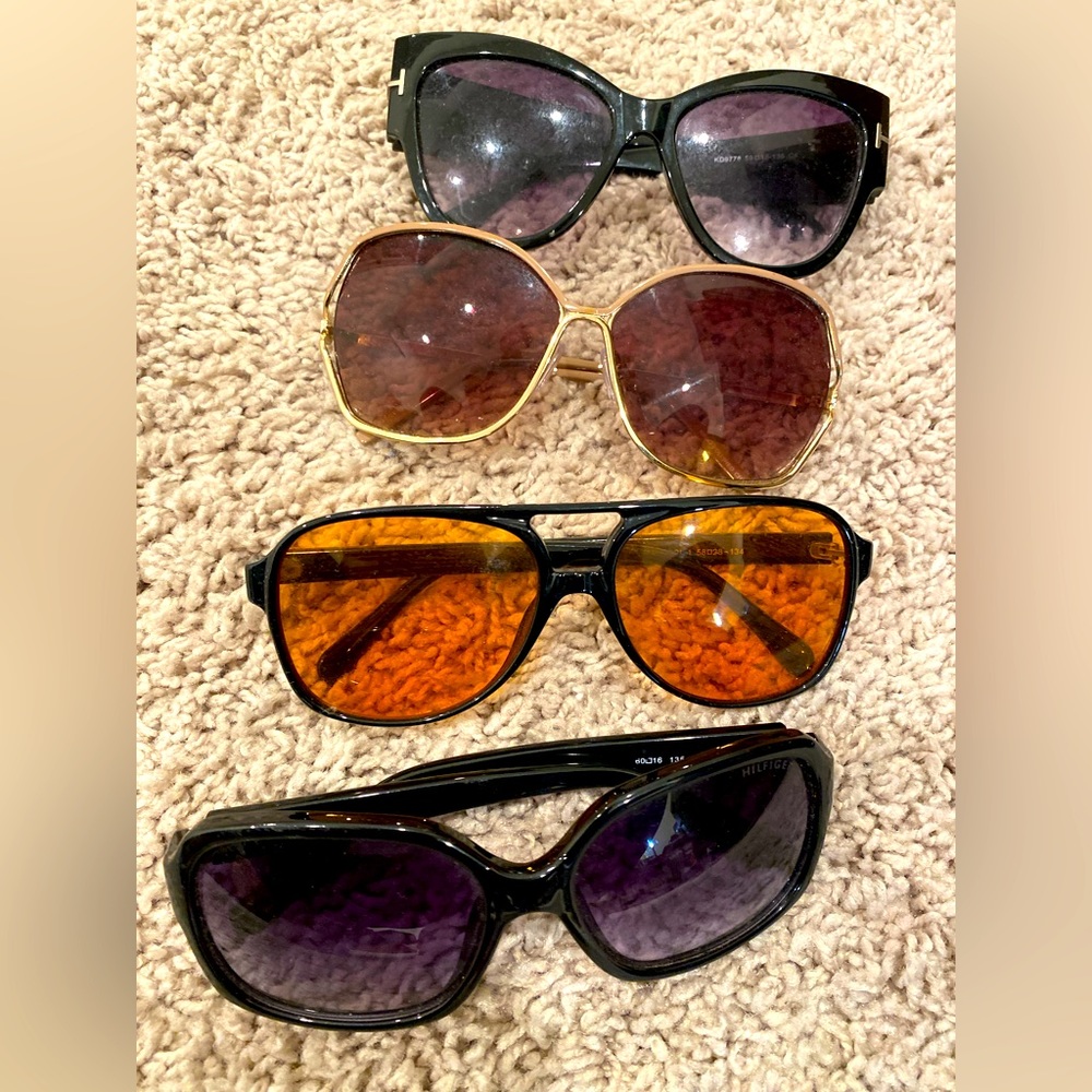Set of 4 Women’s Sun Glasses. Great Quality